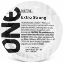 Набор крепких презервативов классической формы One Extra Strong с разным дизайном (цена за 5 шт.)