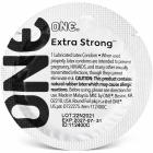 Набір міцних презервативів класичної форми One Extra Strong із різним дизайном (ціна за 5 шт.) вид 2