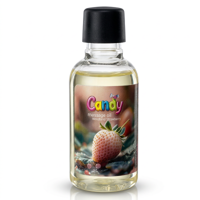 Олія масажна Candy з ароматом Дика суниця, 50 мл
