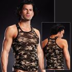 Майка мужская в стиле милитари Blue Line Pro-Mesh Racerback Tank Camouflage хаки, S/M вид 3