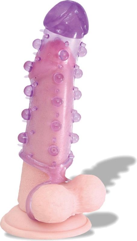Насадка SAMURAI PENIS SLEEVE, PURPLE вид 2