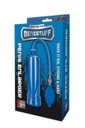 Вакуумна помпа із грушею Dream Toys MenzStuff Penis Enlarger для збільшення пеніса, синя