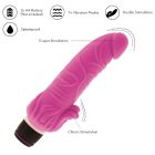 Вибромассажер классический со стимулятором клитора DreamToys VIBES OF LOVE розовый вид 5