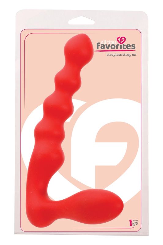 Анальный стимулятор PURRFECT SILICONE BUTT PLUG, RED вид 3