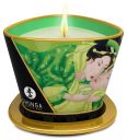 Свеча для массажа Shunga Massage Candle Exotic Green Tea с ароматом зеленого чая, 170 мл