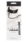 Ошейник с поводком NS Novelties Sinful Black Collar вид 2