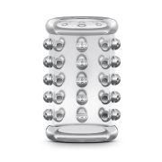 Насадка на пеніс відкрита Blush Stay Hard з рельєфною поверхнею, прозора