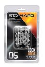 Насадка STAY HARD - COCK SLEEVE 05, CLEAR вид 2