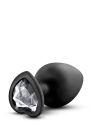 Анальна пробка з каменем Blush TEMPTASIA BLING PLUG LARGE BLACK вид 4