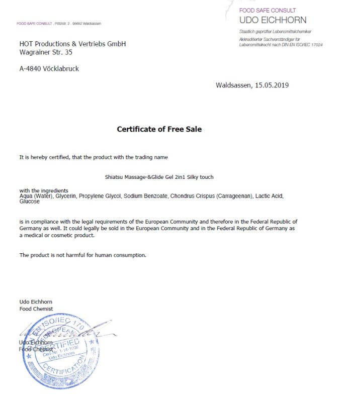 Лубрикант и массажное масло 2 в 1 SHIATSU Massage-& Glide gel 2 in1 Silky touch, 200 мл вид 6