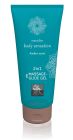Лубрикант и массажное масло 2 в 1 HOT SHIATSU Massage-& Glide gel 2in1 Amber scent, 200 мл вид 2