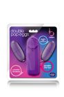 Віброяйце подвійне Blush B yours double pop eggs plum, фіолетовий вид 5