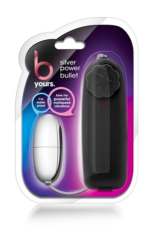 Віброяйце B yours SILVER POWER Bullet BLACK вид 3