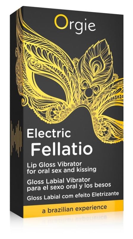 Блиск для губ з вібрацією Orgie Electric Fellatio, 10 мл вид 6
