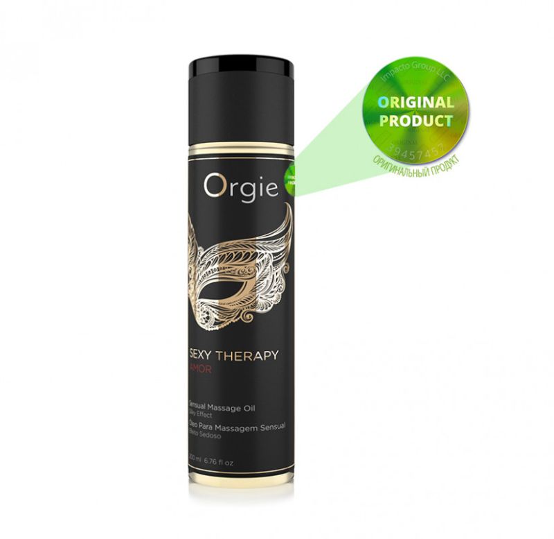 Масло для массажа Orgie Sexy Therapy Amor "ЛЮБОВЬ", 200 мл вид 3