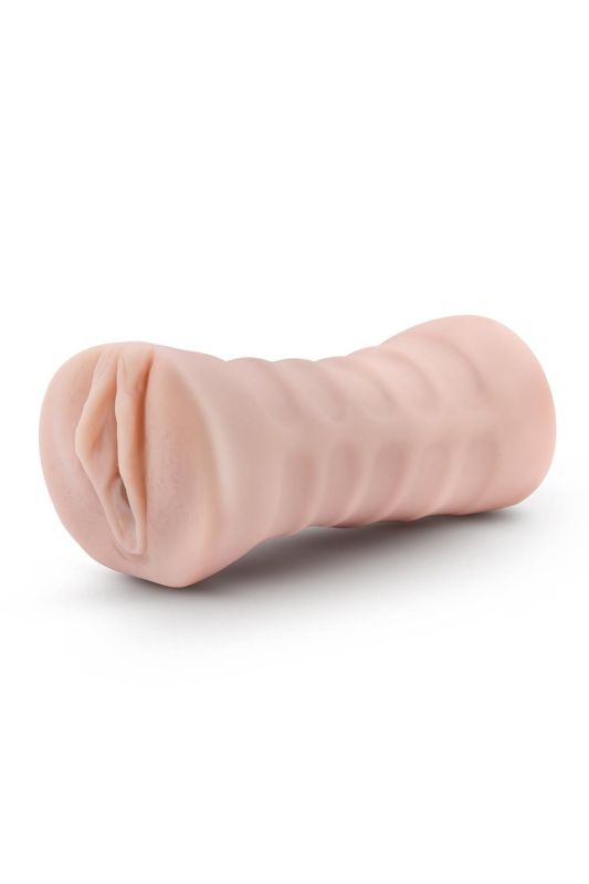 Мастурбатор-вагіна з вібрацією Blush M For Men тілесний вид 3