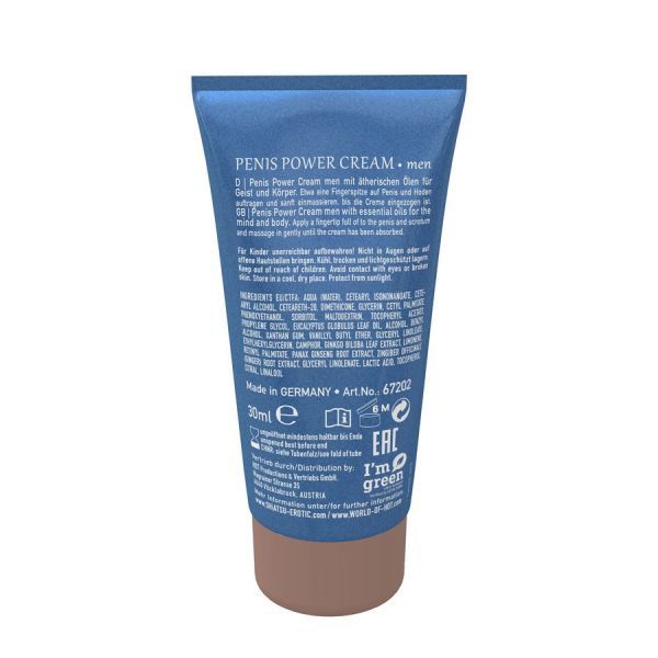 Збудливий крем для чоловіків SHIATSU Power Cream, 30 мл вид 5