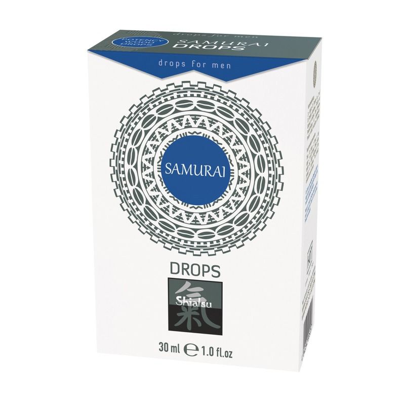 Збудливі краплі для чоловіків SHIATSU Samurai, 30 мл вид 4