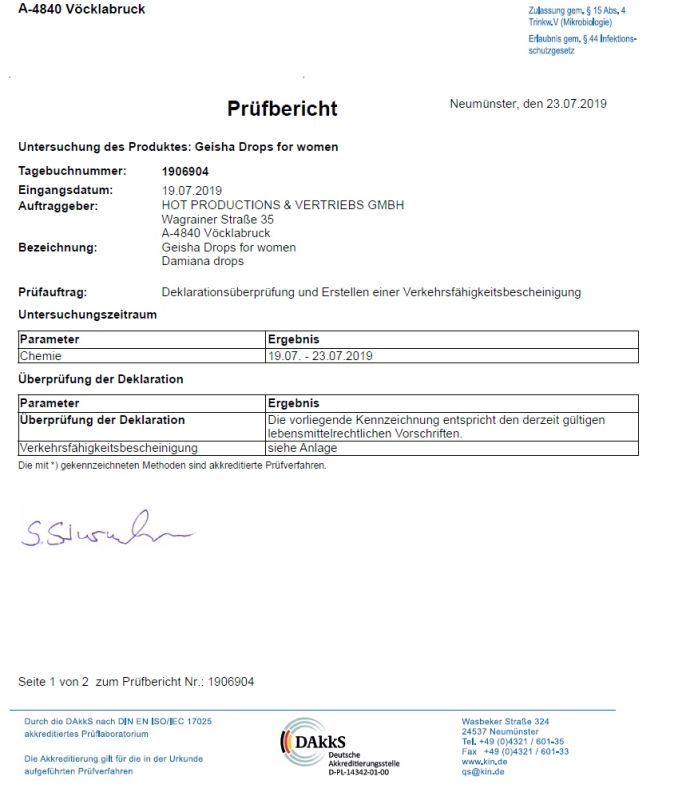 Возбуждающие капли для женщин SHIATSU Geisha, 30 мл вид 6