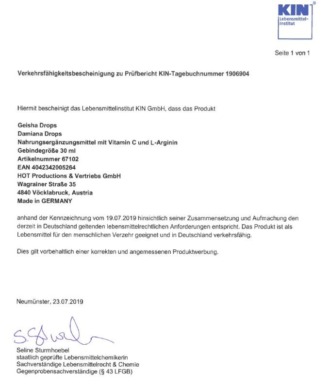 Возбуждающие капли для женщин SHIATSU Geisha, 30 мл вид 7