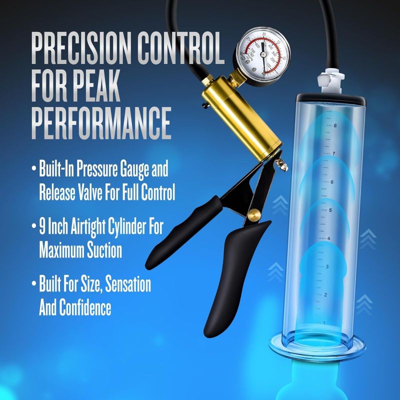 Вакуумная помпа VX6 VACUUM PENIS PUMP CLEAR вид 6