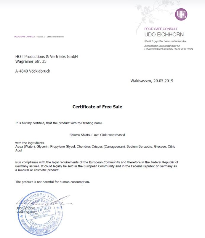 Лубрикант на водной основе SHIATSU Love Glide, 50 мл вид 6