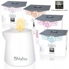 Свічка для масажу SHIATSU Малина і Ванільний Крем, 130 гр вид 3