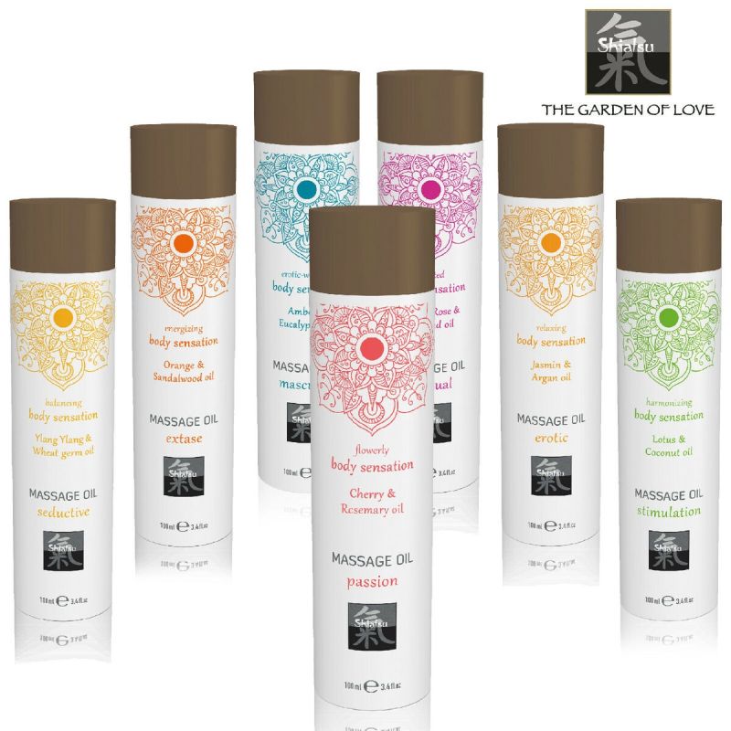 Съедобное масло для тела SHIATSU Ваниль, 75 мл вид 3