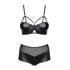 Комплект Obsessive Leatheria 2-pcs set black, S/M вид 5