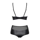 Комплект Obsessive Leatheria 2-pcs set black, S/M вид 6