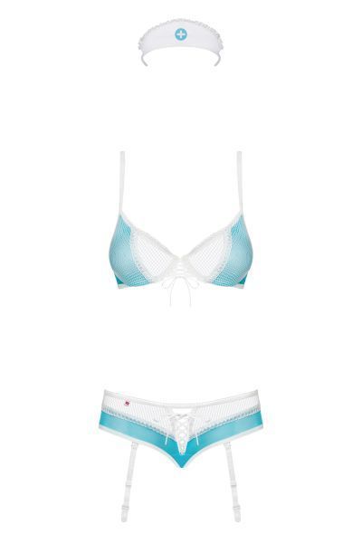 Костюм медсестры Obsessive 834-CST-6 S/M вид 7