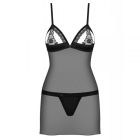 Cорочка Obsessive 865-CHE-1 chemise & thong S/M вид 4