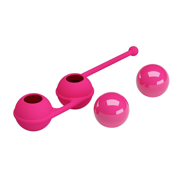 Вагінальні кульки Pretty Love Kegel tighten Up III, Pink вид 6