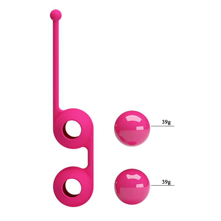 Вагінальні кульки Pretty Love Kegel tighten Up III, Pink вид 7