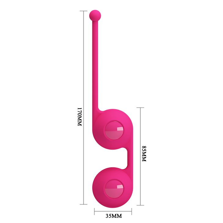 Вагинальные шарики Pretty Love Kegel Tighten Up III, Pink вид 8