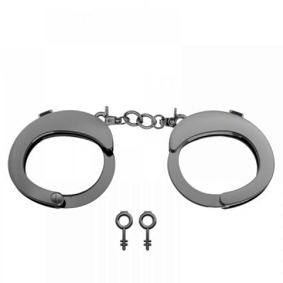 Наручники Разборные Premium Metal Romfun, Black