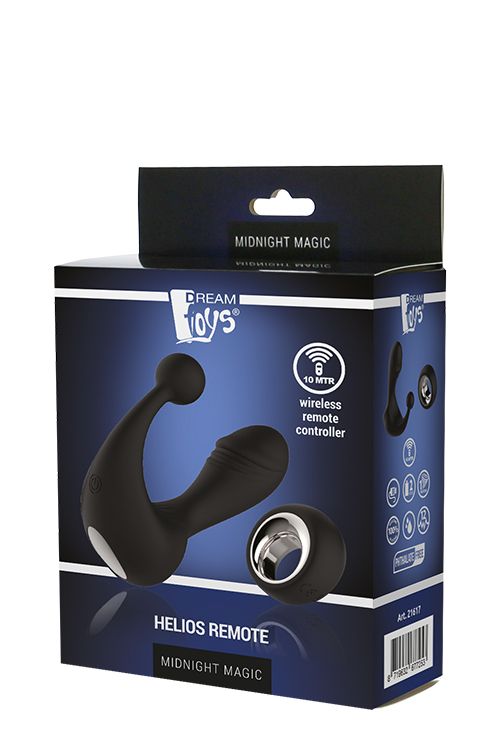 Вибростимулятор с беспроводным пультом MAGIC HELIOS REMOTE вид 3