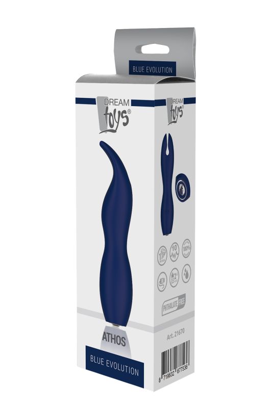 Триточковий вібростимулятор BLUE EVOLUTION ATHOS вид 4