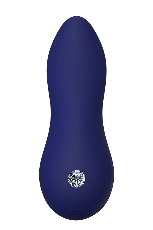 Кліторальний вібростимулятор Dream toys Blue Evolution Zelus, синій вид 2