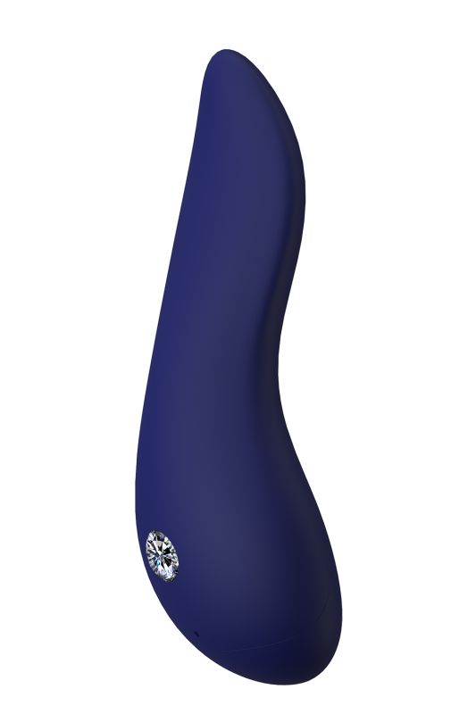 Клиторальный вибростимулятор Dream toys Blue Evolution Zelus, синий вид 5