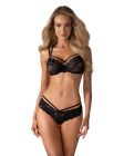 Комплект Obsessive 860-SET-1 2 ПК set black L/XL вид 2