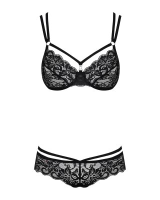 Комплект Obsessive 860-SET-1 2 ПК set black L/XL