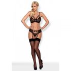 Комплект з поясом для панчіх Obsessive 818-SEG-1 S / M вид 2