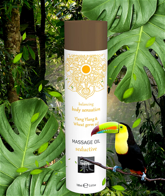 Масажне масло SHIATSU seductive Іланг-Іланг і пшениця вид 3