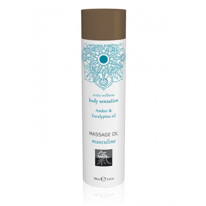 Чоловіче масажне масло SHIATSU Masculine Бурштин та Евкаліпт, 100 мл вид 2