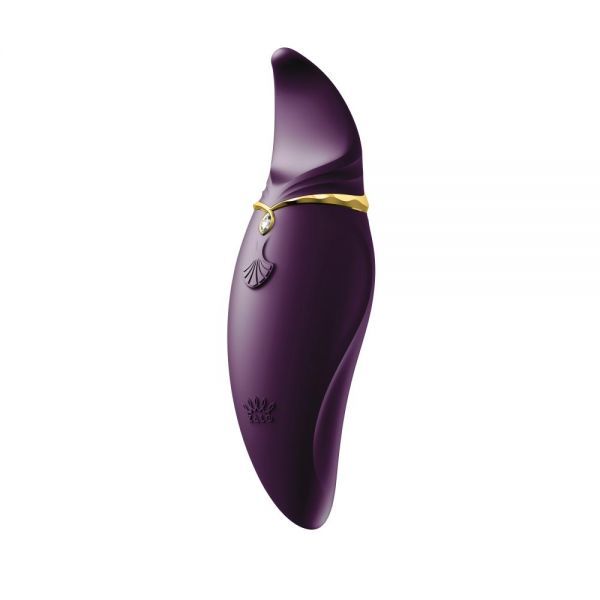 Клиторальный вибромассажер с язычком и вибрацией Zalo Hero, Twilight Purple вид 2
