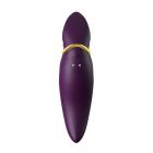 Клиторальный вибромассажер с язычком и вибрацией Zalo Hero, Twilight Purple вид 6