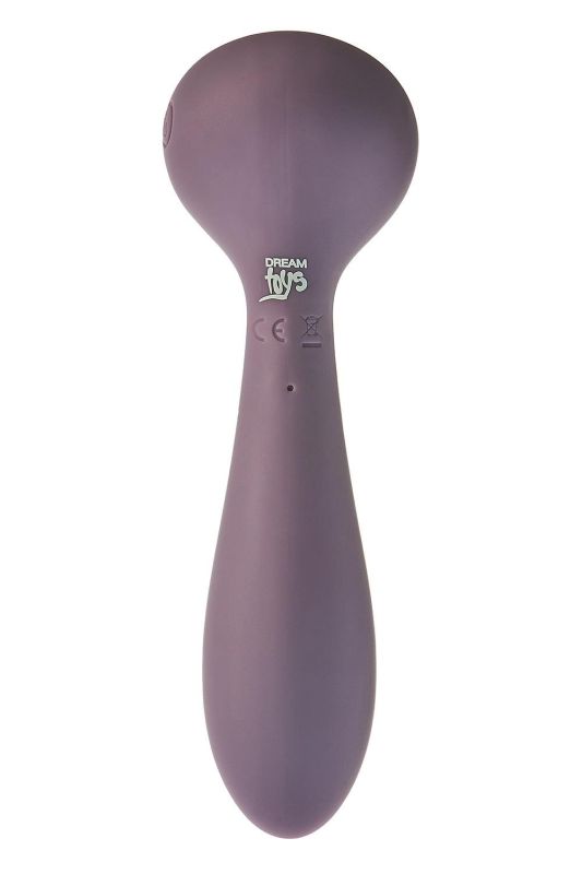 Вибромассажер двухсторонний с функцией нагрева Dream toys Royal Fantasies Panacea фиолетовый вид 5