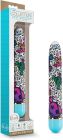 Вибромассажер ,,Дамский пальчик,, с ярким принтом Blush The Collection Play Naughty голубой вид 2