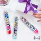 Вибромассажер ,,Дамский пальчик,, с ярким принтом Blush The Collection Play Naughty голубой вид 6